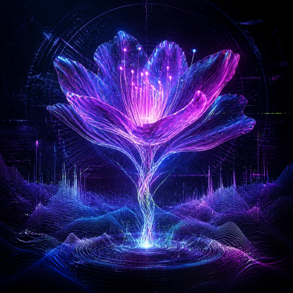 Static Bloom AI music cover