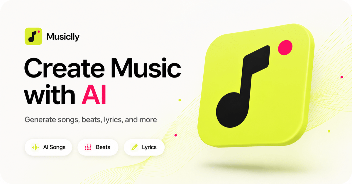 Musiclly — AI Music Generator